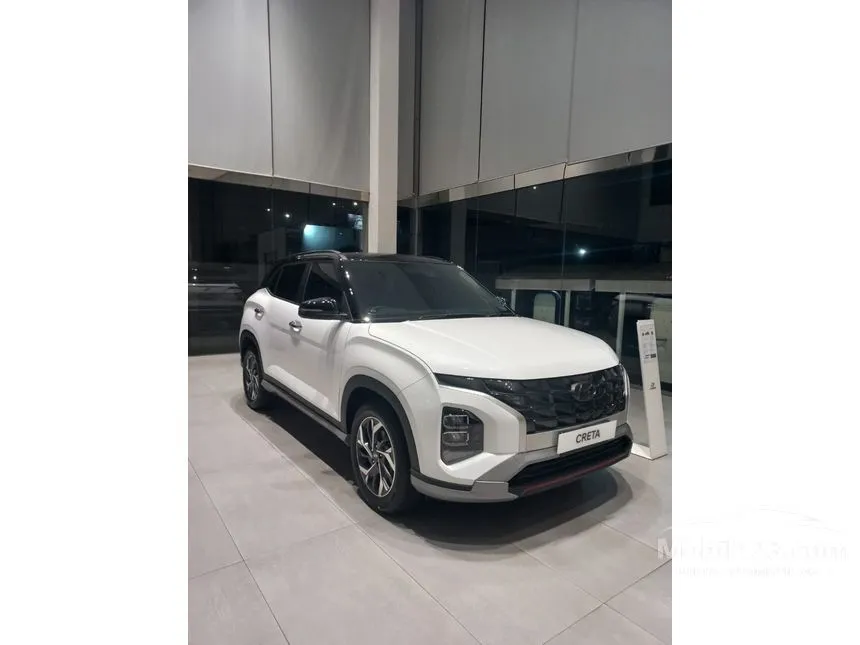 Jual Mobil Hyundai Creta 2024 Prime 1.5 di Banten Automatic Wagon Putih Rp 333.800.000