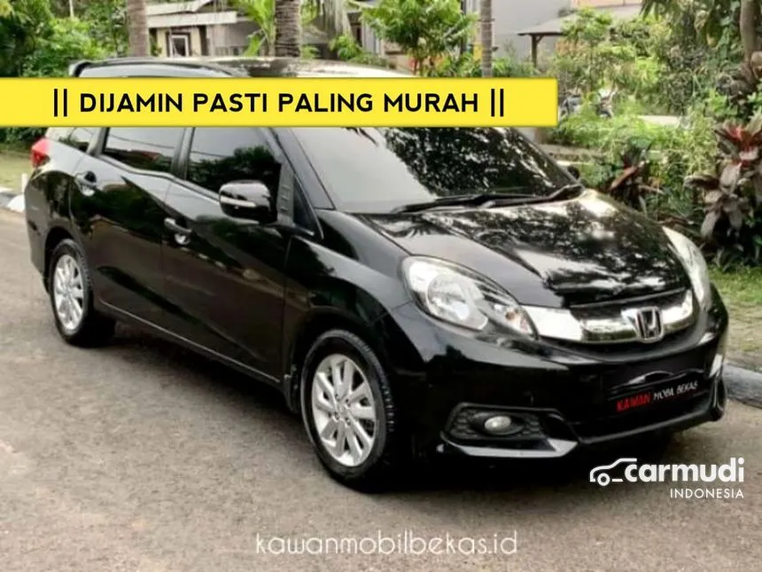 Jual Mobil Honda Mobilio 2015 E 1.5 di DKI Jakarta Automatic MPV Hitam Rp 115.000.000