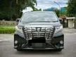 Jual Mobil Toyota Alphard 2017 G 2.5 di Jawa Timur Automatic Van Wagon Hitam Rp 805.000.001