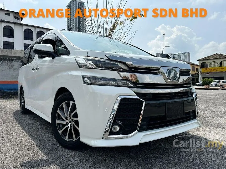 2017 Toyota Vellfire Z G Edition MPV