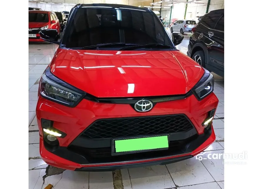Jual Mobil Toyota Raize 2021 GR Sport 1.0 di DKI Jakarta Automatic Wagon Merah Rp 205.000.000