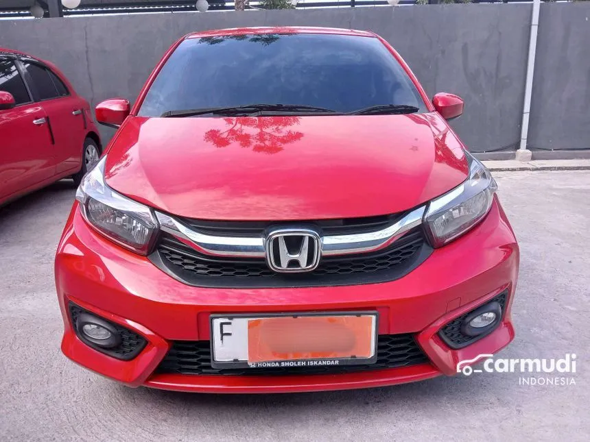 Jual Mobil Honda Brio 2022 Satya E 1.2 di Jawa Barat Automatic Hatchback Merah Rp 158.000.000