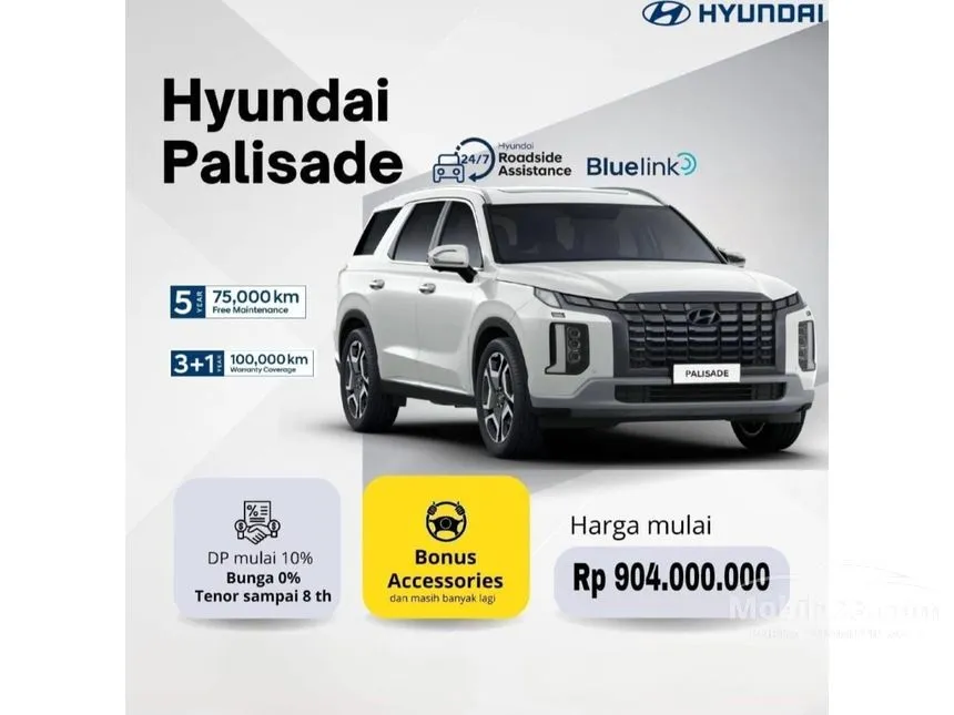 Jual Mobil Hyundai Palisade 2024 Signature 2.2 di Jawa Barat Automatic Wagon Lainnya Rp 997.000.000