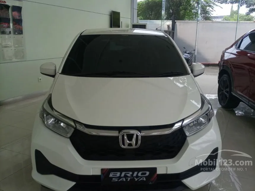 Jual Mobil Honda Brio 2024 E Satya 1.2 di Banten Automatic Hatchback Putih Rp 183.300.000