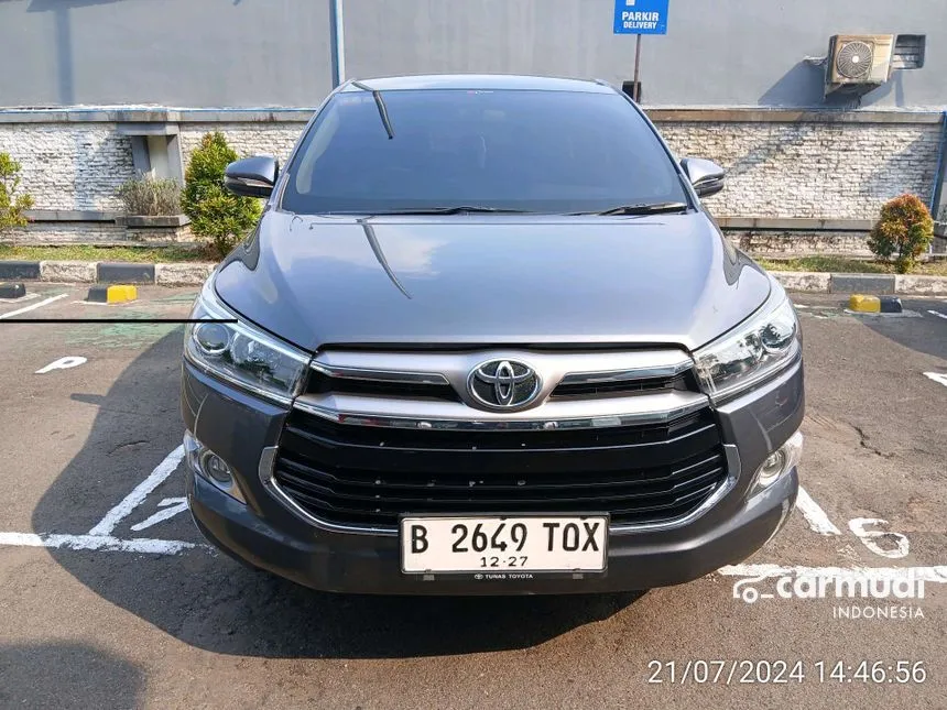 Jual Mobil Toyota Kijang Innova 2017 V 2.0 di DKI Jakarta Automatic MPV Abu