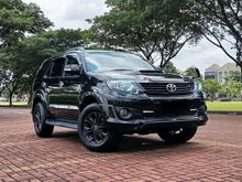2014 Toyota Fortuner 2.5 G TRD SUV. Low km 88ribu. Diesel. Mulus dan Terawat. LIHAT DIJAMIN LANGSUNG BELI