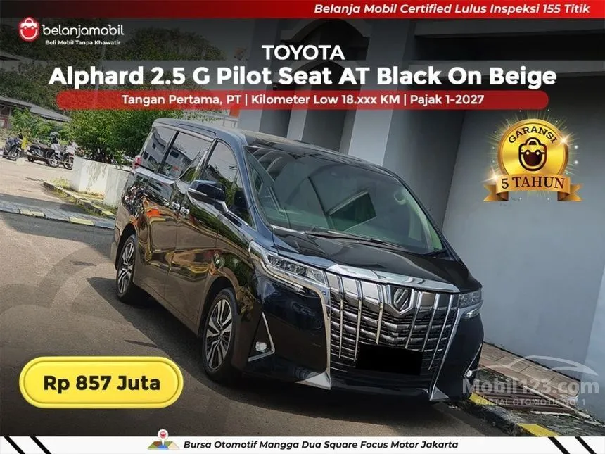 2023 Toyota Alphard G MPV