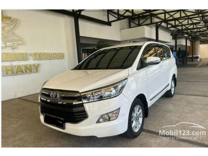 Jual Mobil Toyota Kijang Innova 2016 V 2.0 di Banten Automatic MPV Putih Rp 245.000.000