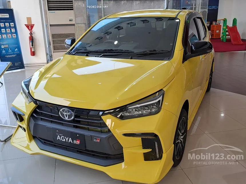 Jual Mobil Toyota Agya 2023 GR Sport 1.2 di DKI Jakarta Manual Hatchback Kuning Rp 217.500.000