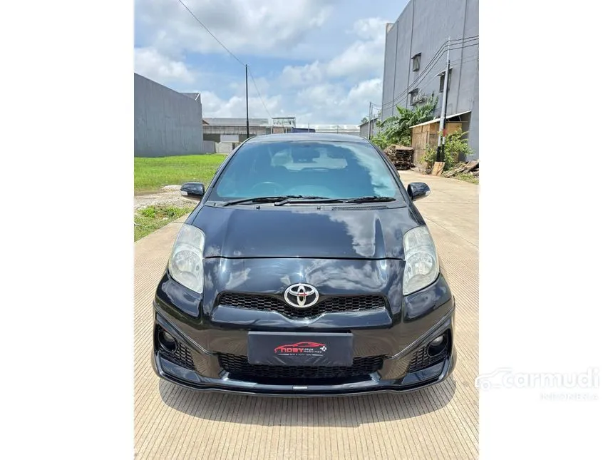 Jual Mobil Toyota Yaris 2013 TRD Sportivo 1.5 di Banten Automatic Hatchback Hitam Rp 125.000.000