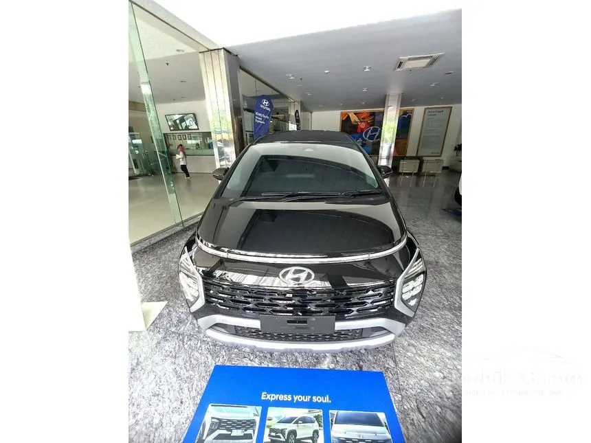 Jual Mobil Hyundai Stargazer 2024 Prime 1.5 di Banten Automatic Wagon Hitam Rp 320.900.000