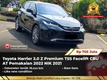 2021 Toyota Harrier 2.0 SUV Z Premium TSS Facelift 2021/2022