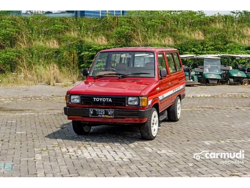 Jual Mobil Toyota Kijang 1988 1.5 di Jawa Timur Manual MPV Minivans Merah Rp 69.000.000