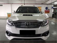 Toyota Fortuner 2.5 G VNT Upgrade TRD 2013 AT siap pakai(Bebas Banjir)