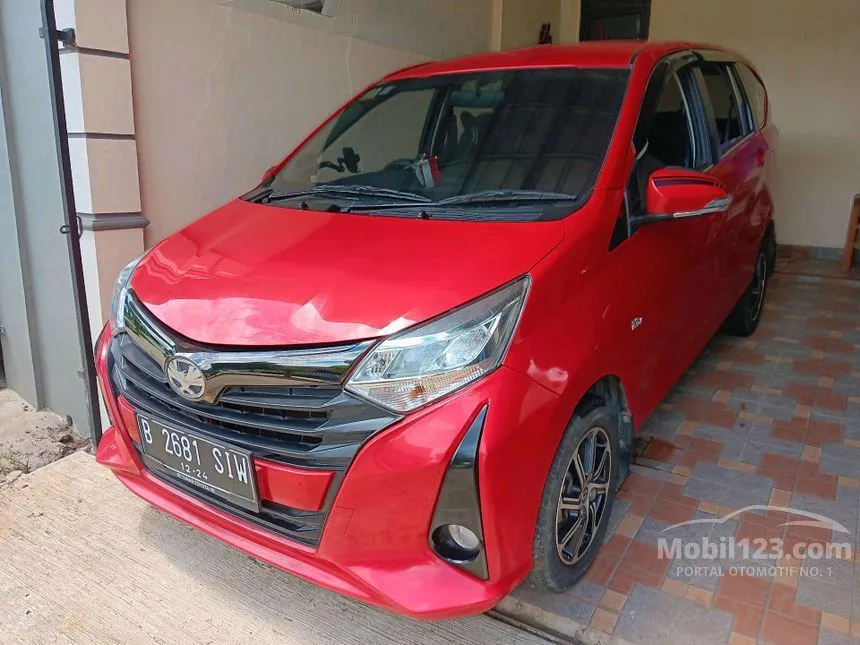 Jual Mobil Toyota Calya 2019 G 1.2 di DKI Jakarta Automatic MPV Merah Rp 128.000.000