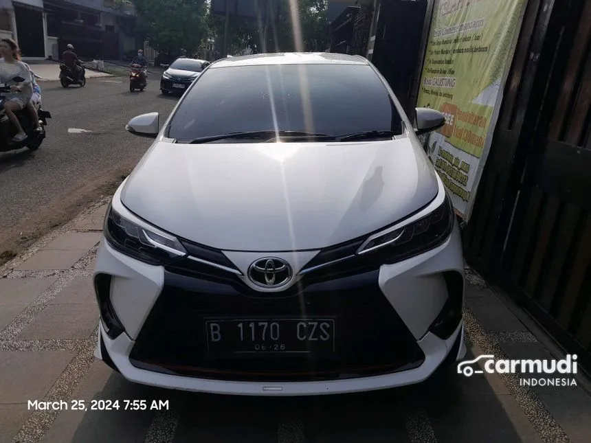Jual Mobil Toyota Yaris 2021 TRD Sportivo 1.5 di DKI Jakarta Automatic Hatchback Putih Rp 219.000.000