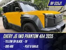 2025 Chery Omoda J6 0.0 EV IWD Phantom Edition SUV Yellow on Black Kuning 4x4 Cherry J 6