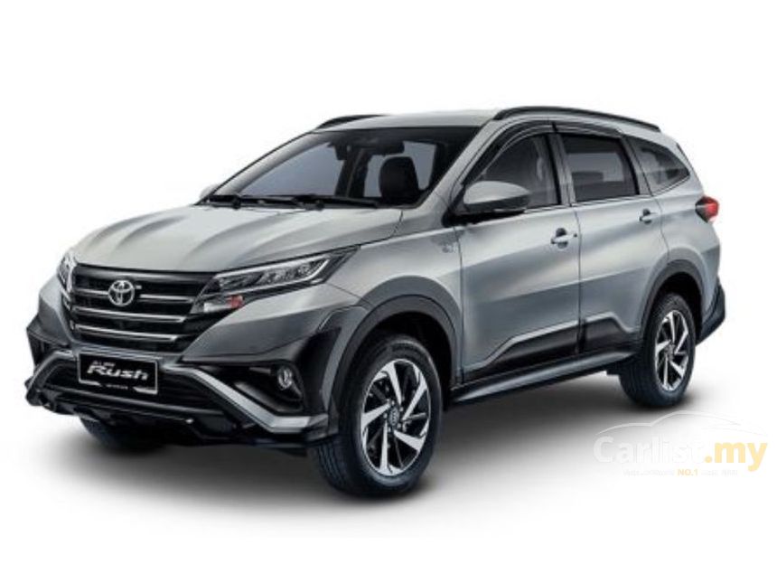 Toyota Rush 2019 S 1.5 in Kuala Lumpur Automatic SUV Grey for RM 91,500