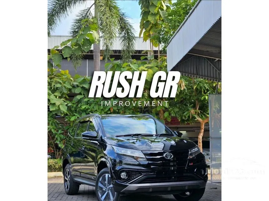 Jual Mobil Toyota Rush 2024 S GR Sport 1.5 di Banten Manual SUV Hitam Rp 278.750.000