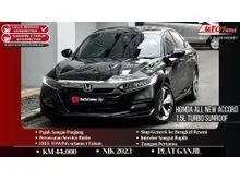 2023 Honda Accord 1.5 Sedan KM 44.000 Honda All New Accord 1.5L Turbo SUNROOF NIK 2023 Black On Black Tgn 1 Dr Br