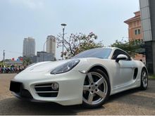 2013 Porsche Cayman 2.7 981 Coupe PDK White On Red TOTAL DP RINGAN HARGA NEGO #CECILIAAUTO