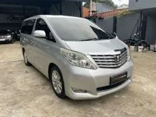 2010 Toyota Alphard 2.4 G MPV ATPM Full Ors KM LOW Jaminan Istimewa