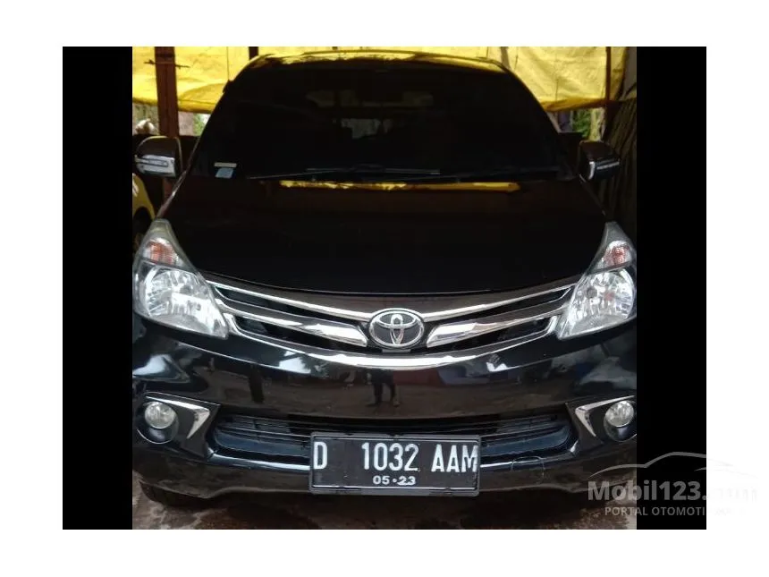 Jual Mobil Toyota Avanza 2013 G 1.3 di Jawa Barat Manual MPV Hitam Rp 125.000.000