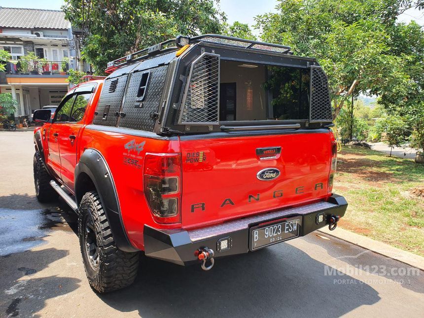 Jual Mobil Ford Ranger 2012 XLT 2.2 di Jawa Barat Manual Pick-up Merah ...