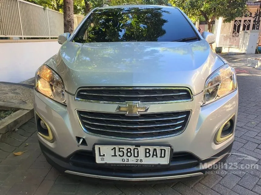 Jual Mobil Chevrolet Trax 2016 LTZ 1.4 di Jawa Timur Automatic SUV Silver Rp 140.000.000