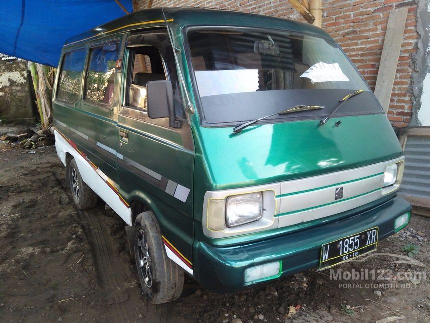 Jual Mobil Suzuki Carry 1989 1.0 di Jawa Timur Manual Pick Up Hijau Rp 