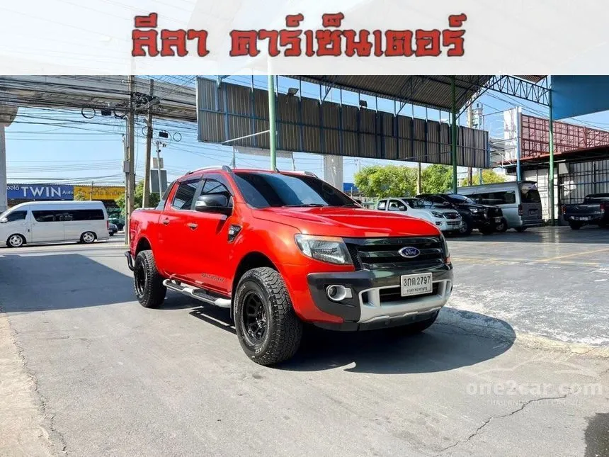 2014 Ford Ranger 3.2 DOUBLE CAB (ปี 12-15) WildTrak 4WD Pickup for sale ...