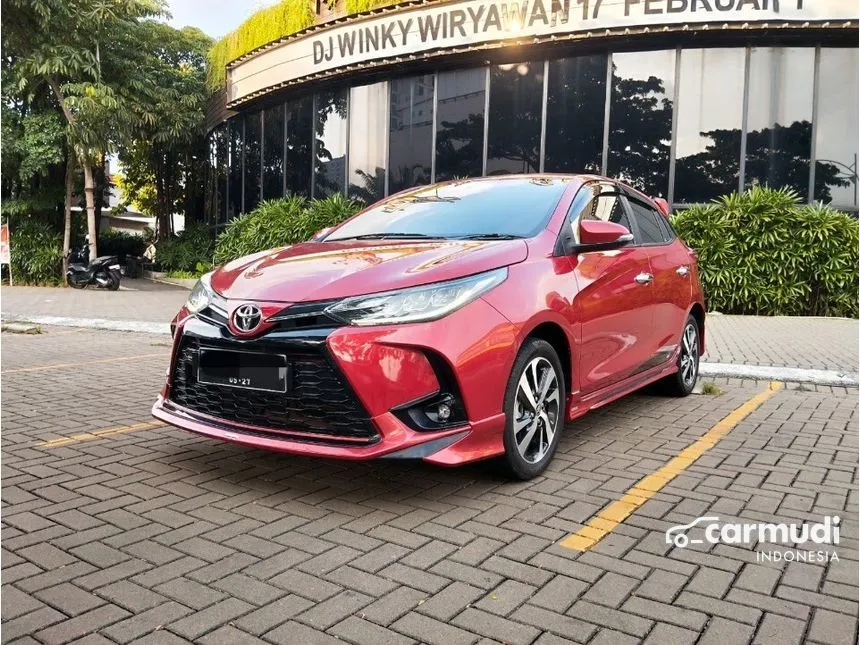 Jual Mobil Toyota Yaris 2022 G 1.5 di Jawa Barat Automatic Hatchback Merah Rp 214.500.000
