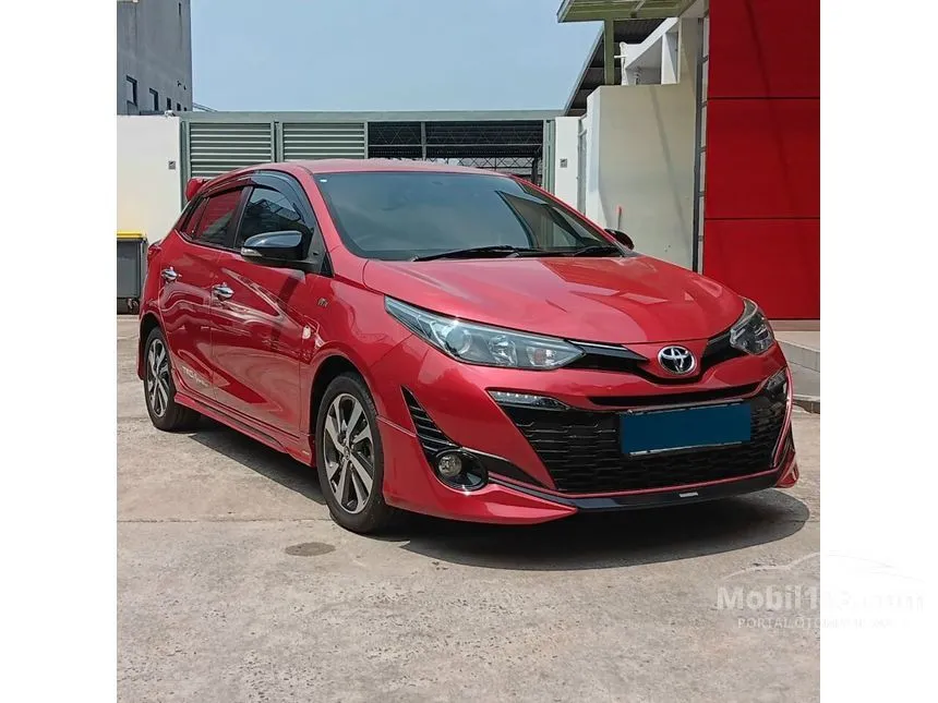 Jual Mobil Toyota Yaris 2018 TRD Sportivo 1.5 di Banten Automatic Hatchback Merah Rp 180.000.000