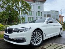 2018 BMW 530i 2.0 Luxury Sedan Reg.2019 White On Black Km20rb Sunroof 2TV RSE PBD Wrnty5Thn #AUTOHIGH #BEST DEAL
