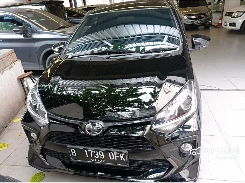 Jual Mobil Toyota Agya 2021 GR Sport 1.2 di Banten Automatic Hatchback Hitam Rp 147.000.000