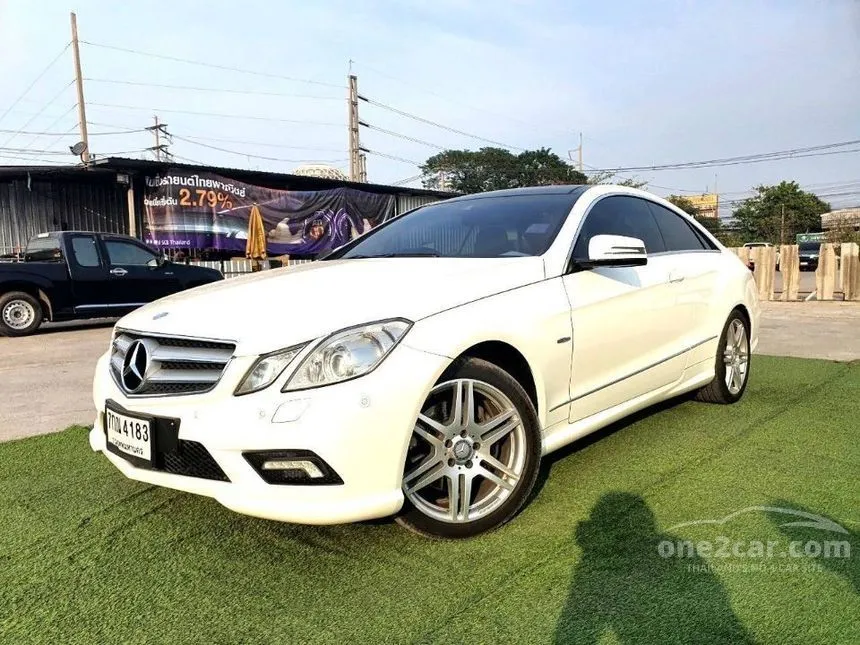 2012 Mercedes-Benz E250 Avantgarde Convertible