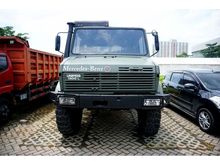 1985 Mercedes-Benz Unimog 1300 L Truk Double Cabin 6.0 MT Hijau Surabaya