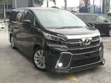 2015 Toyota Vellfire 2.5 8 seat