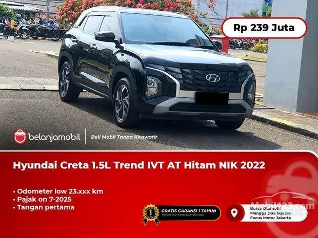 Jual Hyundai Creta Bekas 2022 di Indonesia Harga Murah, Kondisi Terbaik ...