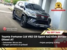 2024 Toyota Fortuner 2.8 GR Sport 4X2 SUV Kick Sensor Diesel AT Hitam NIK 2024 [ PAJAK PANJANG ]