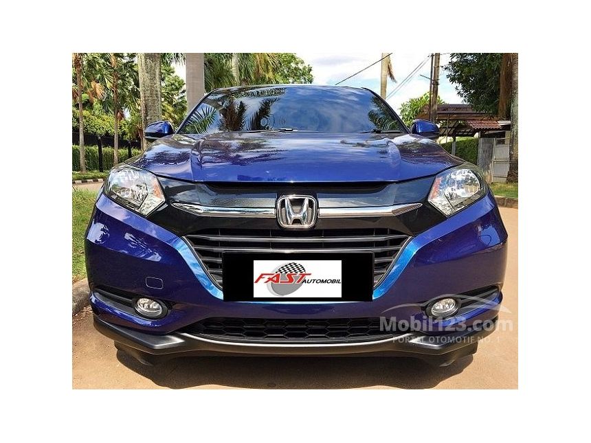 Jual Mobil Honda HR-V 2015 E 1.5 di DKI Jakarta Automatic SUV Biru Rp