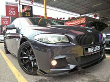 BMW 523i 2.5 (A) LOCAL SPEC 8 SPEED FULLSERVICE BMW,FULL LOAN,FULLM5BODYKITS,1CAREFULLY OWNER,ORIGINALMILEAGE,CLEANINTERIOR,WELLMAINTAIN,ACCIDENT FREE