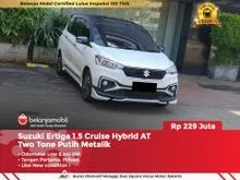 2024 Suzuki Ertiga 1.5 Hybrid Cruise (2 Tone) MPV SS AT Putih 2024/2025 [ KM LOW 8RB ]