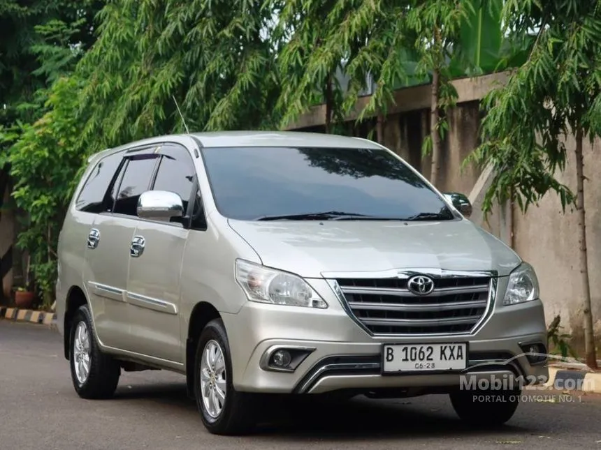 Jual Mobil Toyota Kijang Innova 2013 G Luxury 2.0 di Banten Automatic MPV Silver Rp 165.000.000