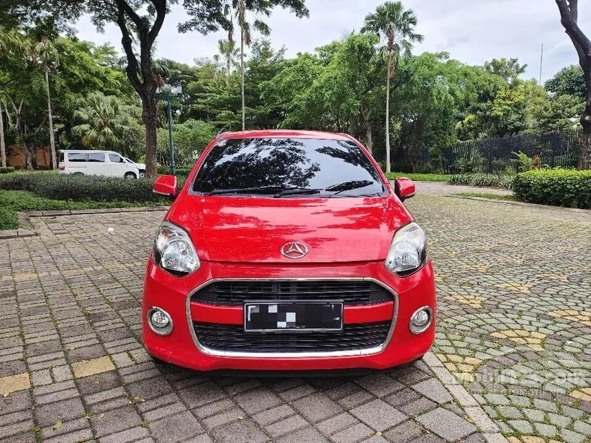 Jual Mobil Daihatsu Ayla 2016 X Elegant 1.0 di Banten Automatic Hatchback Merah Rp 80.000.000