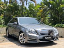 2011 Mercedes-Benz E250 1.8 CGI Avantgarde Sedan
