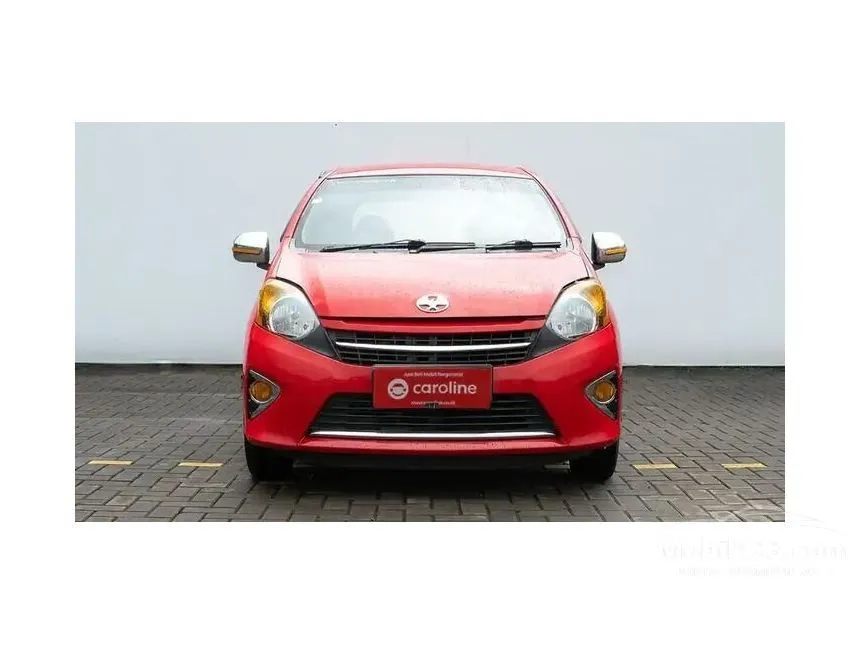 Jual Mobil Toyota Agya 2015 G 1.0 di DKI Jakarta Manual Hatchback Merah Rp 85.000.000
