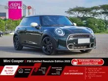 2022 MINI Cooper 2.0 S Resolute Edition 3 Door Hatchback F56 Odo 10 Rb (HOT ITEMS) #Garasi Bloko