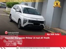 2023 Hyundai Stargazer 1.5 Prime MPV 4x2 AT Putih 2023 2024 [ GARANSI 5TH ]