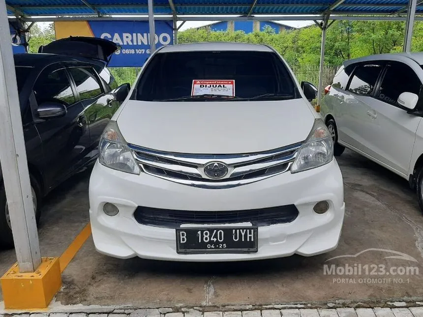 Jual Mobil Toyota Avanza 2015 G 1.3 di Jawa Barat Automatic MPV Putih Rp 127.000.000